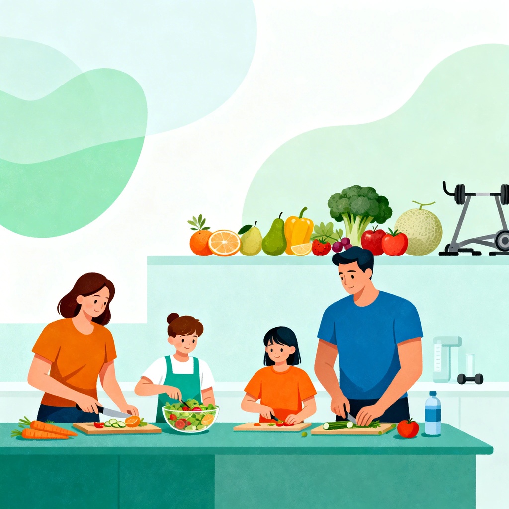 Rola rodziny w promocji zdrowego trybu życia